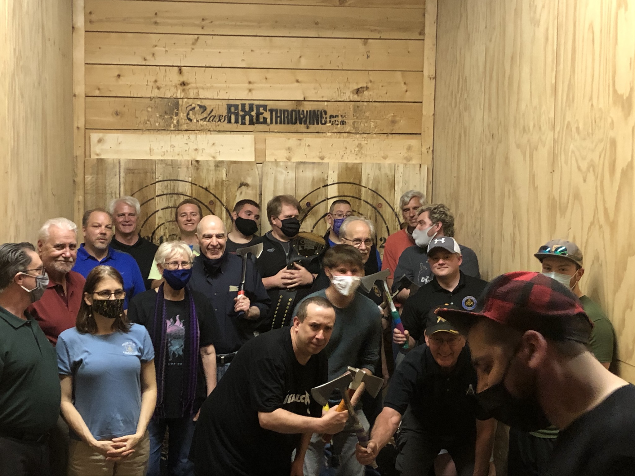 Axe Throwing Event w/ Parkside Lodge – April 2021