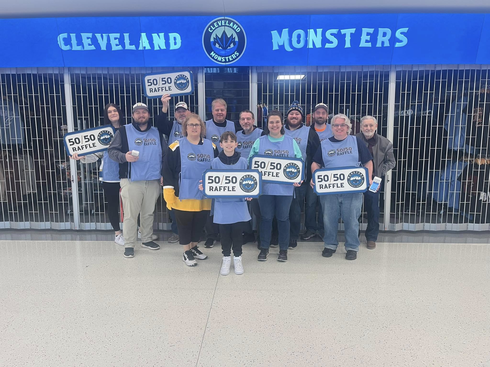 Cleveland Monsters 50/50 Night – April 2025