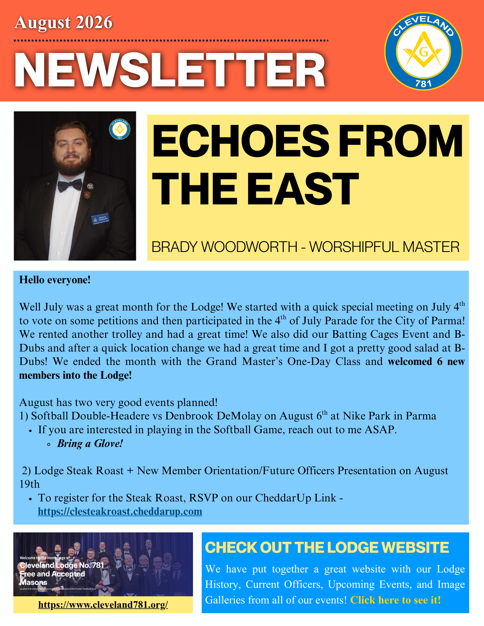 August 2026 Newsletter – 8/1/26