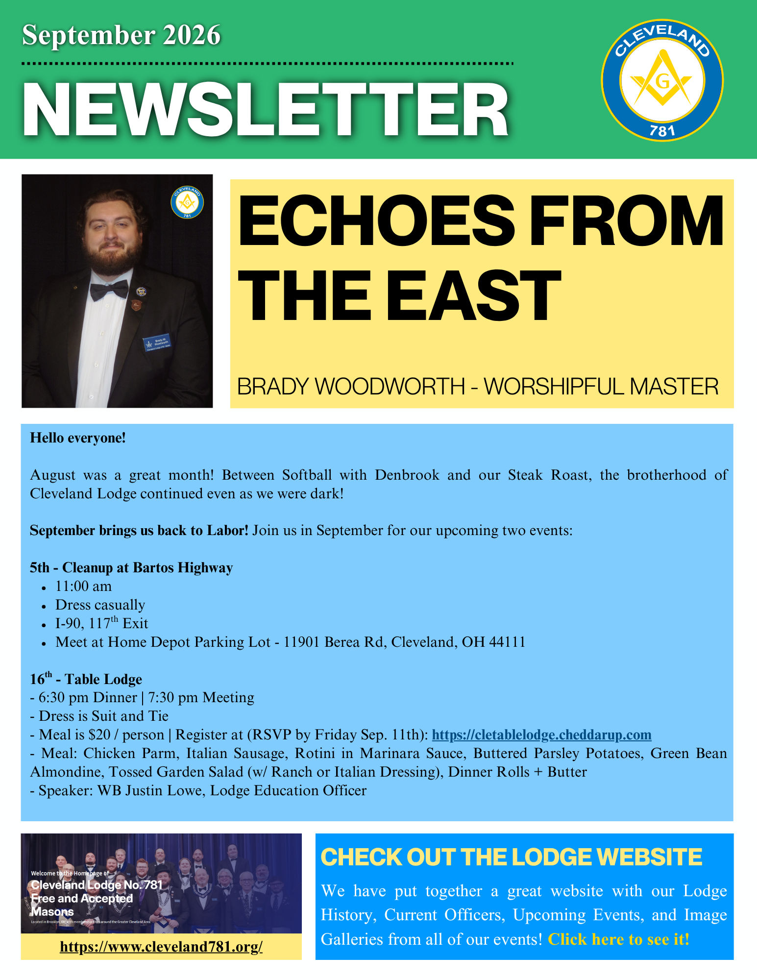 September 2026 Newsletter – 9/1/26